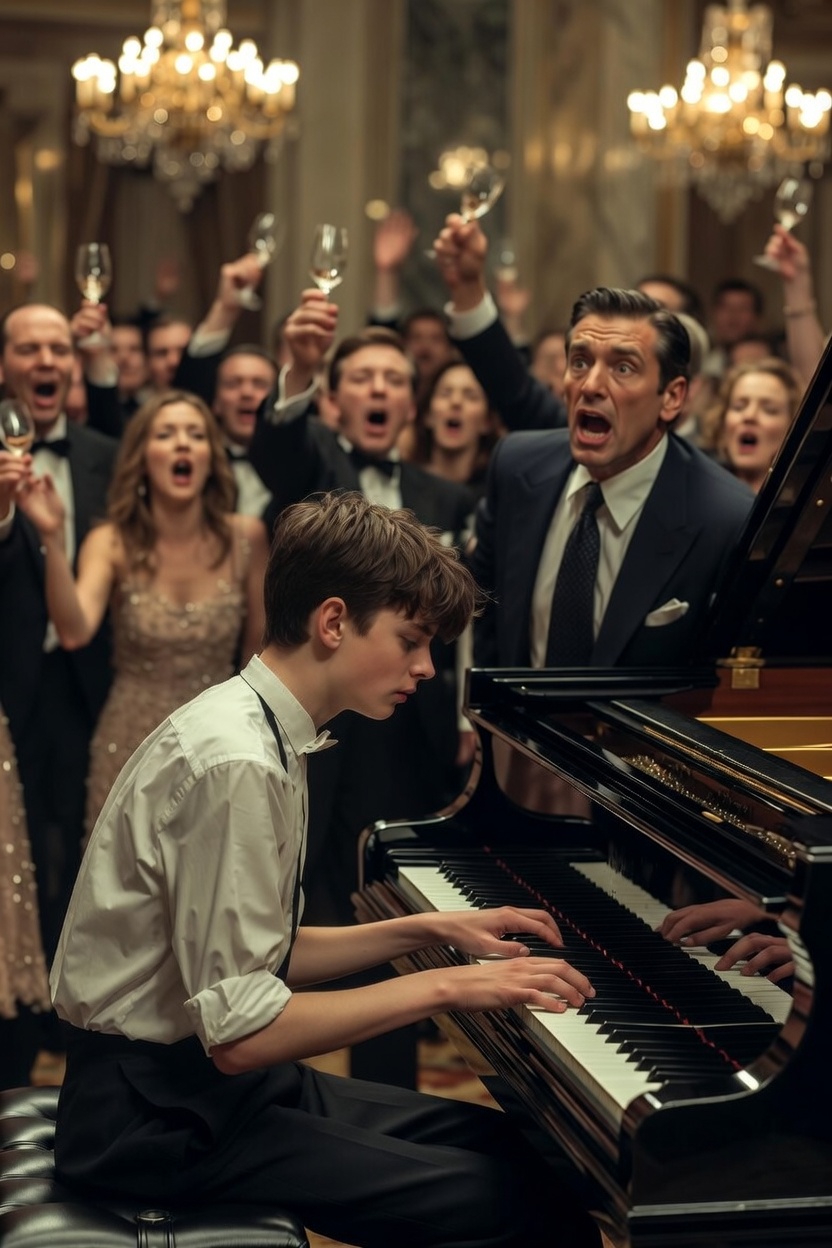 They Mocked the Waiter Boy… Until One Song Made the Entire Room Fall Silent