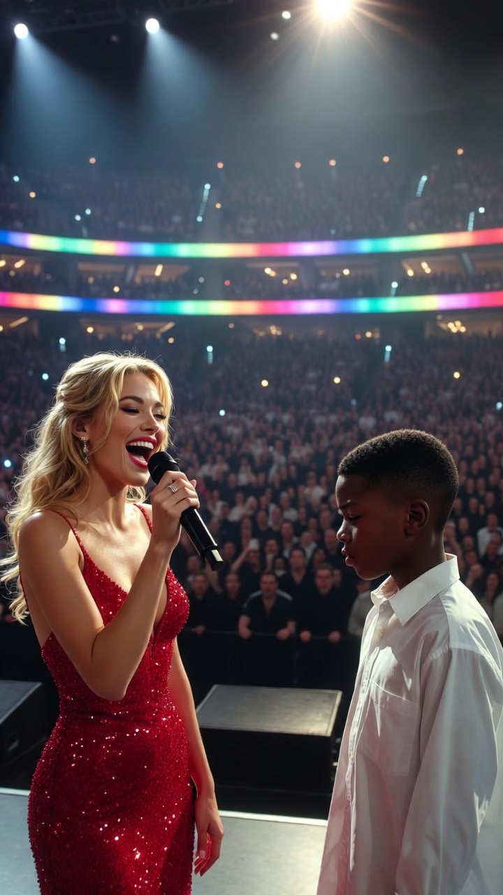 Famous Singer Tried to Humiliate an 11-Year-Old Boy on Stage—But One Note Exposed the Secret She’d Hidden for Years 🎤😳