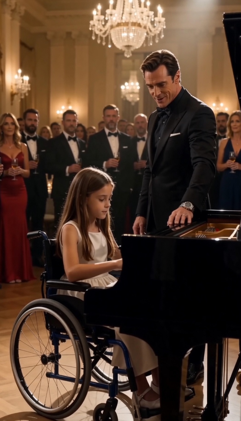 “PLAY ONE SONG AND I’LL ADOPT YOU,” THE MILLIONAIRE JOKED—SECONDS LATER, THE MELODY SHE PLAYED REVEALED A SECRET HE’D HIDDEN FOR YEARS
