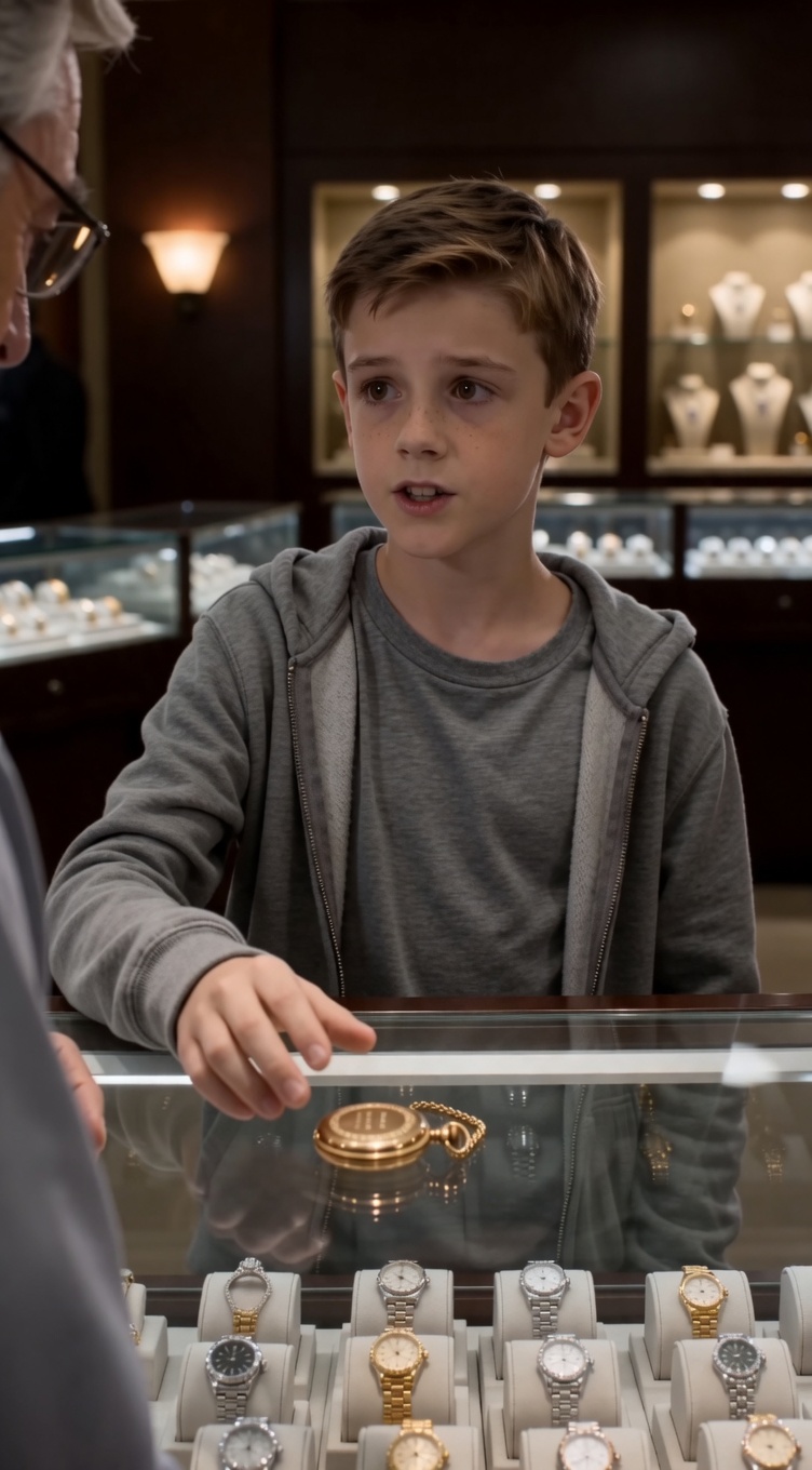 An 8-Year-Old Boy Tried to Sell a Locket for Medicine—The Jeweler Read the Engraving and Realized It Was His Missing Daughter’s