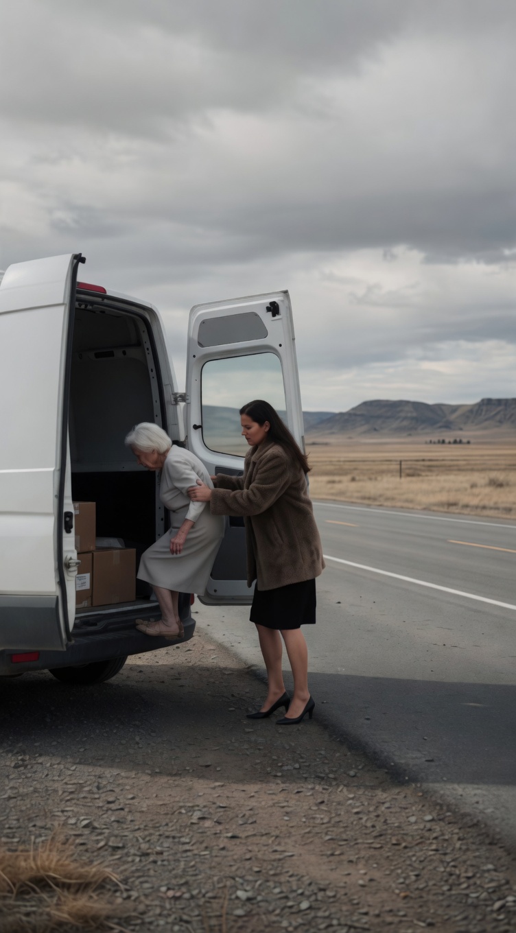 SHE LEFT HER “POOR” MOTHER ON A DESERT ROAD—DAYS LATER, EVERY ACCOUNT SHE OWNED VANISHED… AND THE TRUTH WAS WORTH MILLIONS