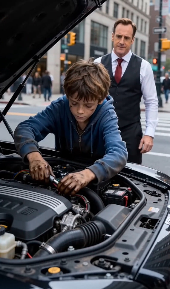 The Millionaire Who Made a Joke… and Met the Boy Who Changed Everything