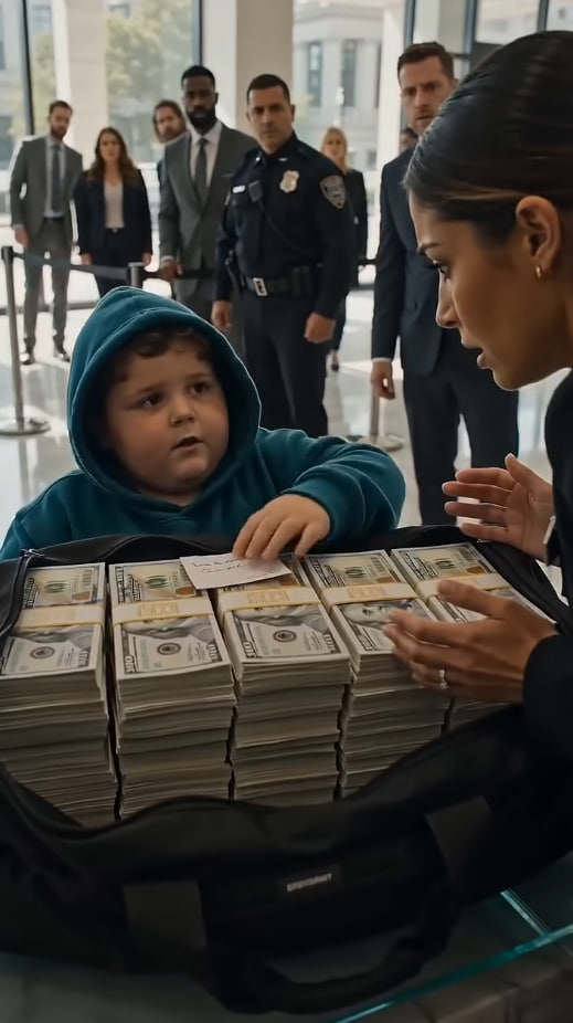 A 5-Year-Old Walked Into a Bank With a Bag Full of Cash—Then the Teller Recognized the Note and Everything Went Silent