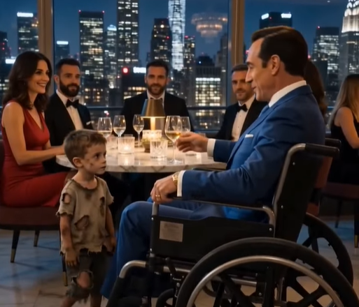 A Ragged Boy Touched a Billionaire’s Paralyzed Leg—Seconds Later He Stood… and Heard the Truth He Had Run From for Years