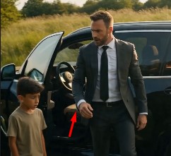 “Did you just hit my car?”