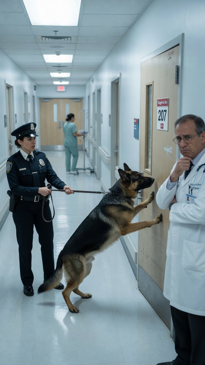 Everyone Said Room 207 Was Empty… But One K9 Refused to Believe It