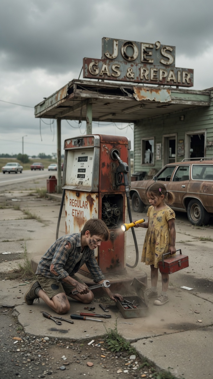 “Left Behind at a Broken Gas Station… They Built an Empire No One Saw Coming”