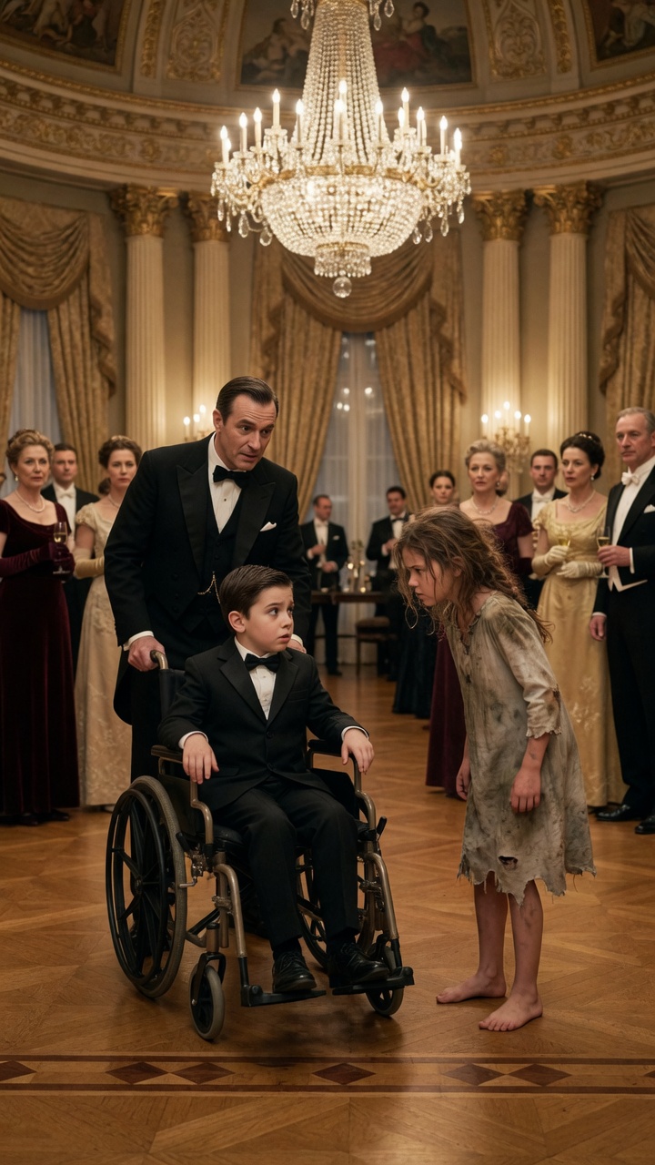The Street Girl Asked to Dance With His Son—What Happened Next Left a Businessman in Tears