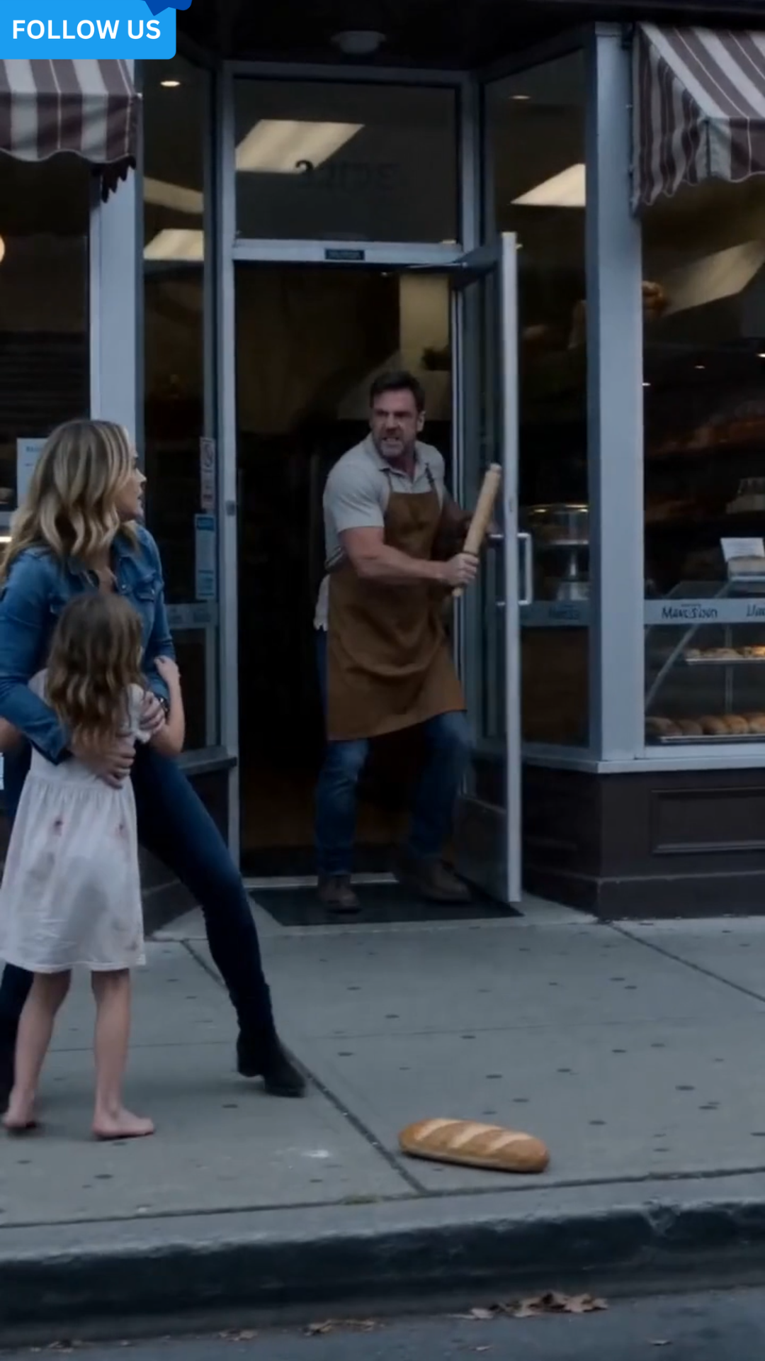 THE LITTLE GIRL STOLE BREAD — THEN THE WOMAN SHOWED A POLICE BADGE AND EVERYTHING CHANGED
