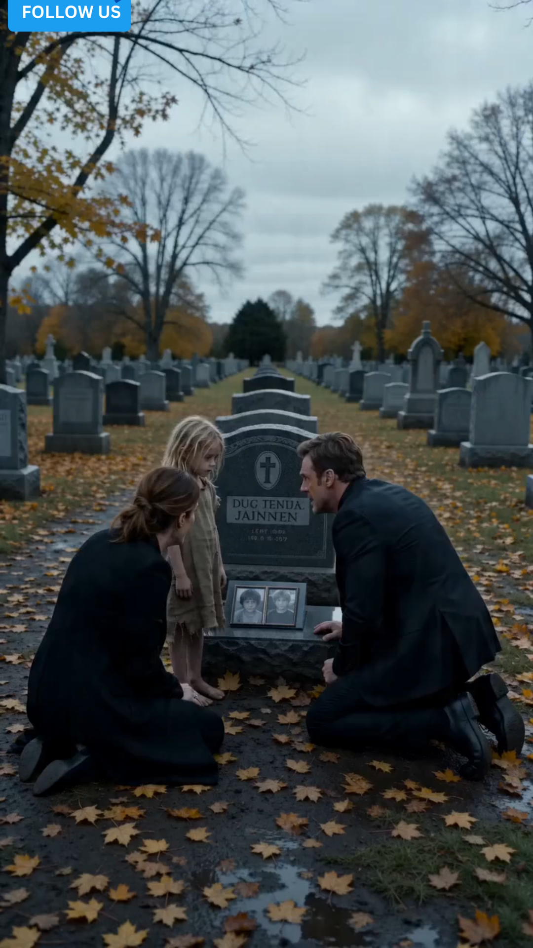 THEY BURIED THEIR SONS 10 YEARS AGO — THEN A BAREFOOT GIRL POINTED AT THE GRAVE AND WHISPERED: “THEY’RE WAITING FOR YOU”