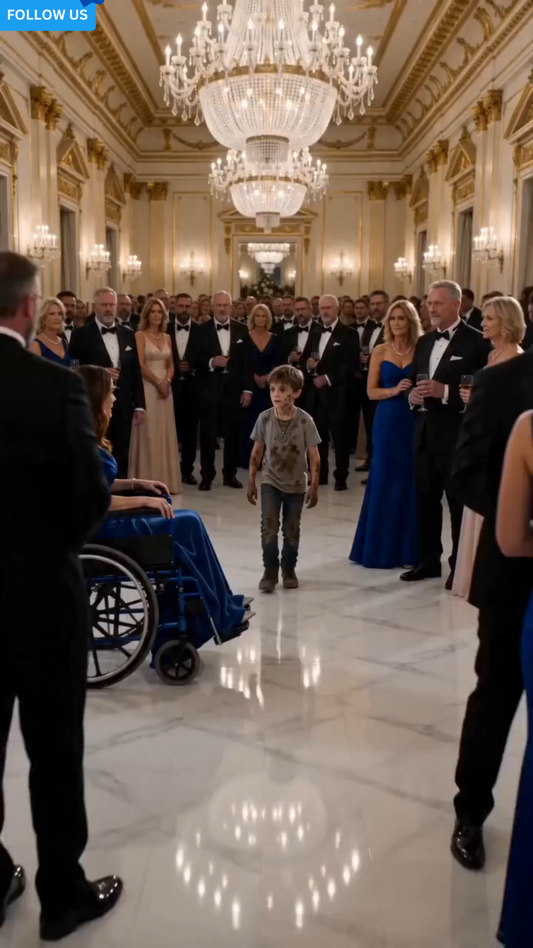 The Boy Everyone Ignored Made a Woman Walk Again — Then Whispered a Secret That Brought the Entire Gala to Tears