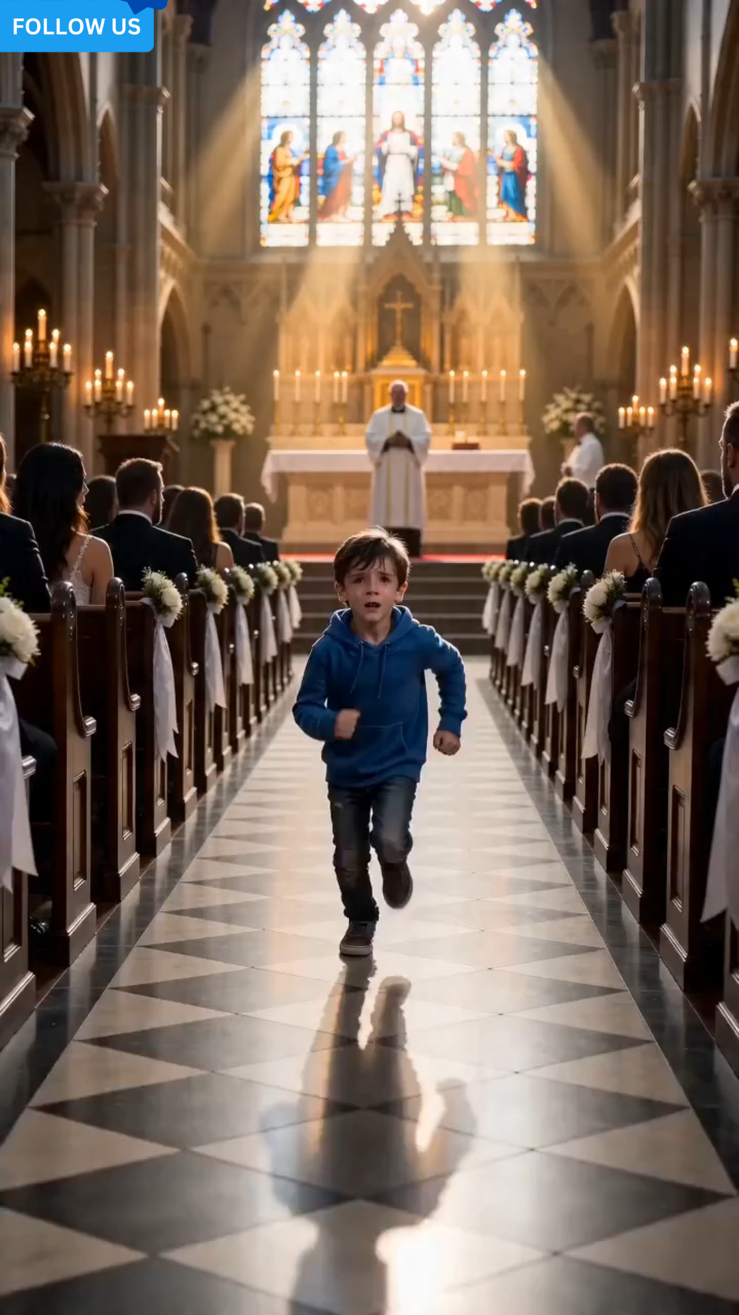 A Little Boy Stormed Into a Millionaire’s Wedding and Shouted “Don’t Marry Her!” — Then He Held Up a Ring That Destroyed the Entire Church