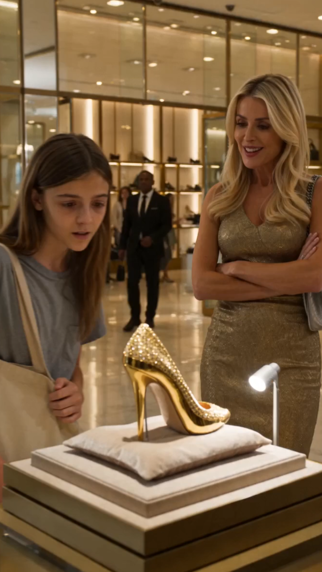 THE GRAY T-SHIRT AND THE GLASS SLIPPERS