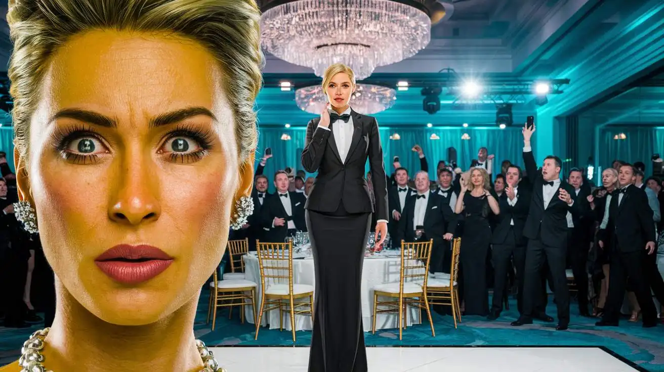 She Slapped the Secretary at the Company Party—Then Someone Whispered One Sentence That Froze the Room