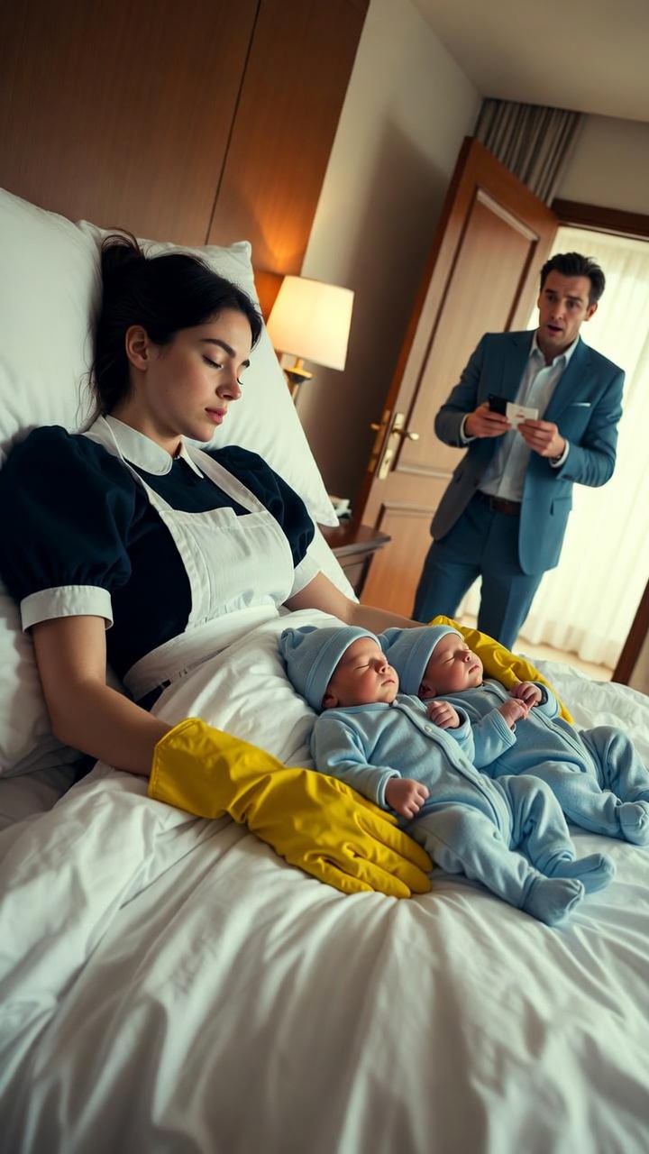 The Woman in Yellow Gloves Who Saved His Twins from a Hidden Nightmare