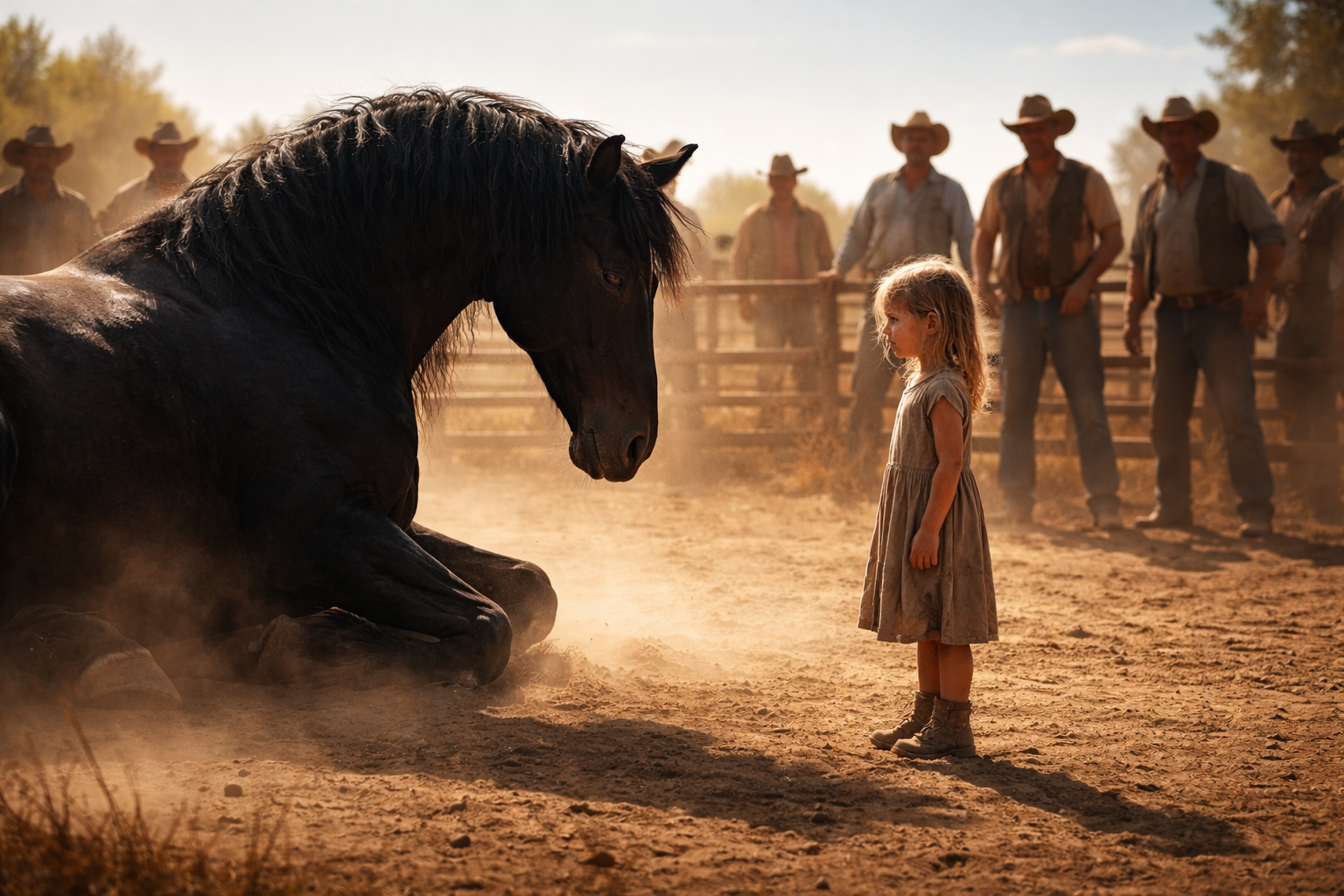 The Day a Little Girl Stepped Forward and Silenced a Wild Horse’s Loneliness - Wanderlust