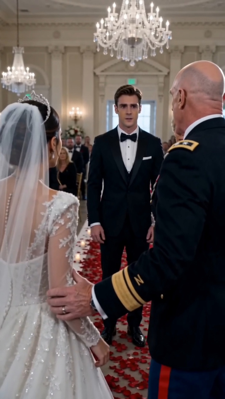 Arrogant Groom Humiliated His Bride at the Altar… Then Her Father Walked In Wearing Four-Star Medals