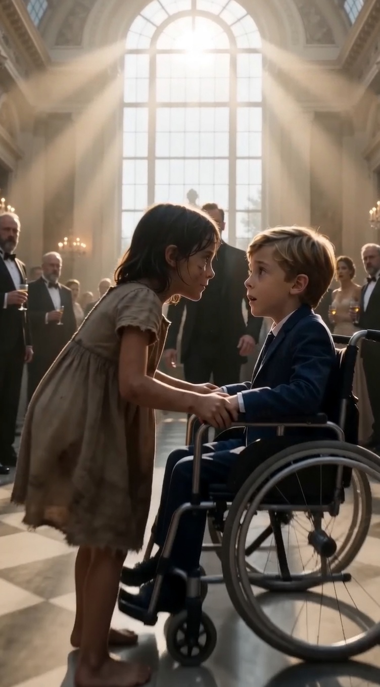 THE DISABLED PALACE HEIR STOOD UP AFTER A STRANGER TOUCHED HIS HAND — THEN EXPOSED A TEN-YEAR LIE