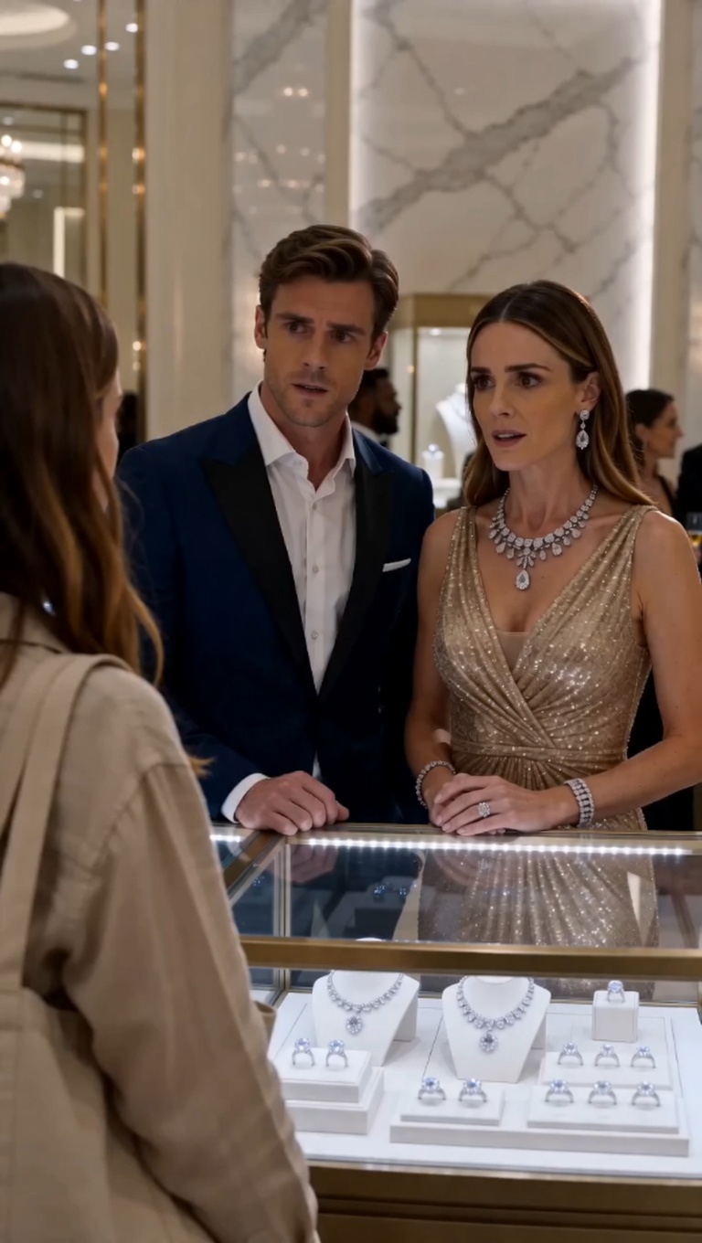 THEY MOCKED A “POOR WOMAN” IN A LUXURY JEWELRY STORE — THEN THE MANAGER BOWED AND CALLED HER “DIRECTOR”