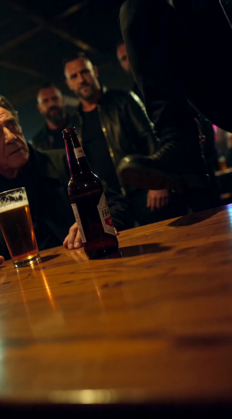 THE BIKERS KICKED AN OLD MAN’S TABLE IN A TEXAS BAR — THEN REALIZED HE CONTROLLED THE ENTIRE TOWN 😳