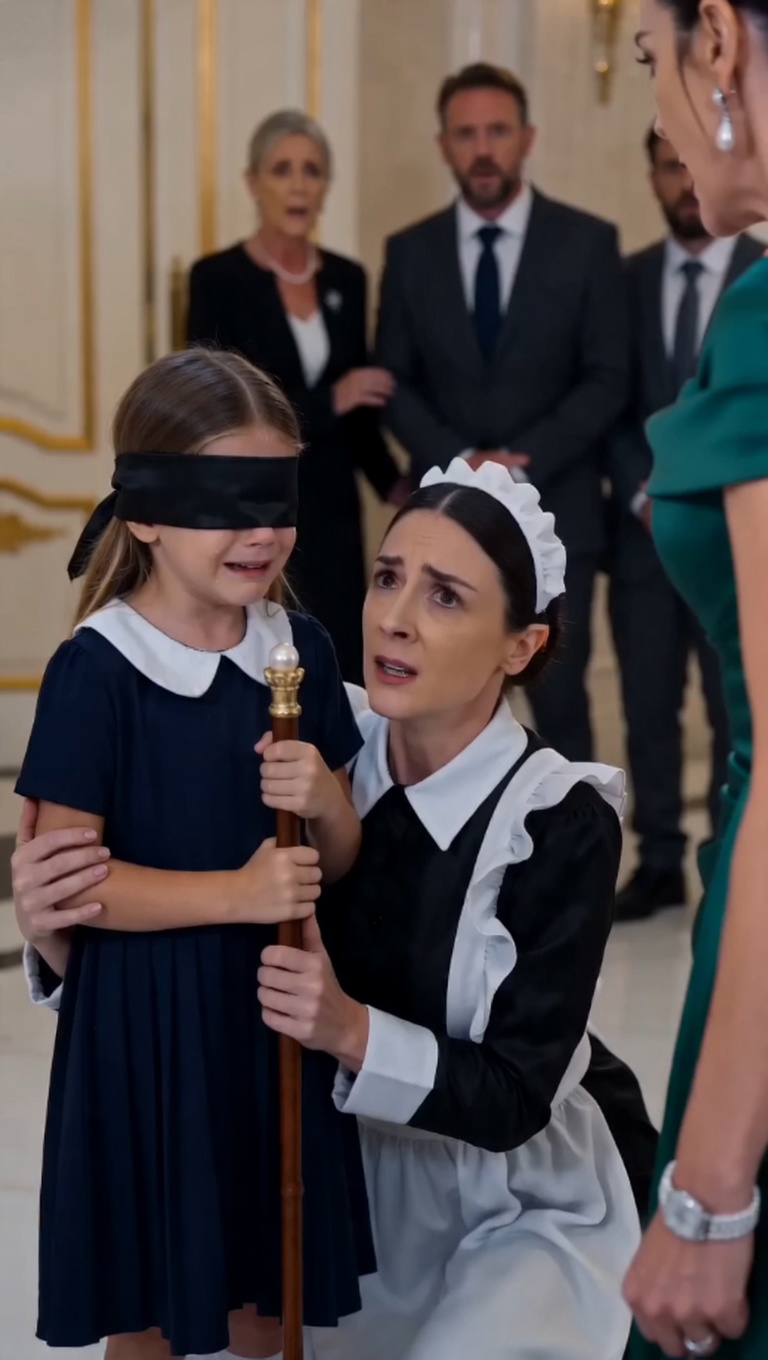 BILLIONAIRE WALKS IN AS HIS NEW WIFE ABUSES HIS BLIND DAUGHTER — THEN ENDS HER PERFECT LIFE IN MINUTES 😱