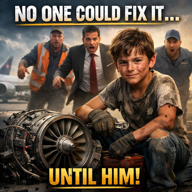 They Called It Impossible… Until a Boy Fixed a Jet Engine No One Could Repair