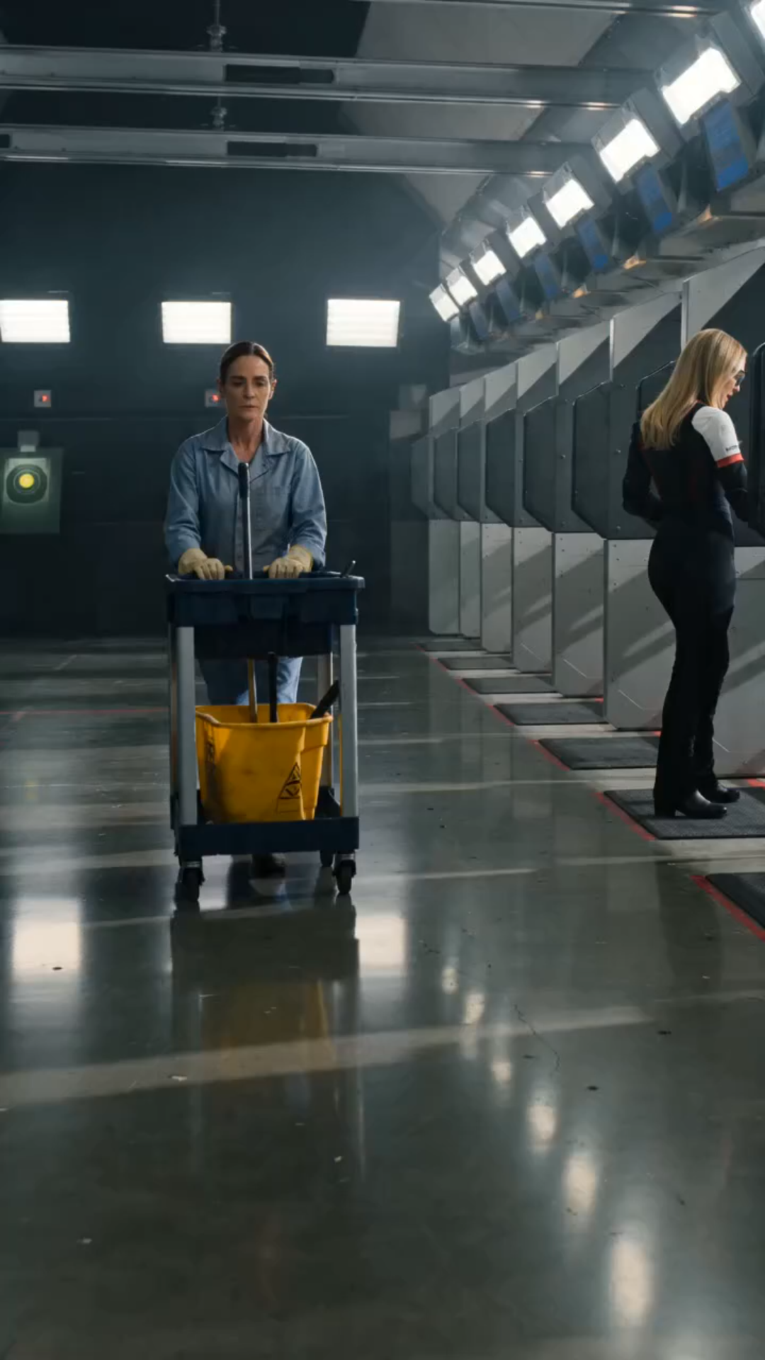 THE JANITOR AND THE PERFECT SHOT