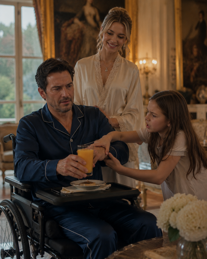 "Mr. Bennett?" the daughter of my longtime groundskeeper whispered, her eyes wide. "Don't drink that." The Fiancee Who Became My Guardian Angel After My Accident: Why I Didn’t See the Slow Poisoning Until a Small Child Stopped Me from Drinking My Daily "Recovery Juice"...