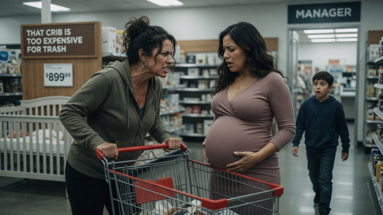 PART 2: “That Crib Is Too Expensive For Trash,” My Sister-In-Law Spat, Ramming A Cart Into My 8-Month Pregnant Stomach. Then My Little Brother Walked Out Of The Manager’s Office.