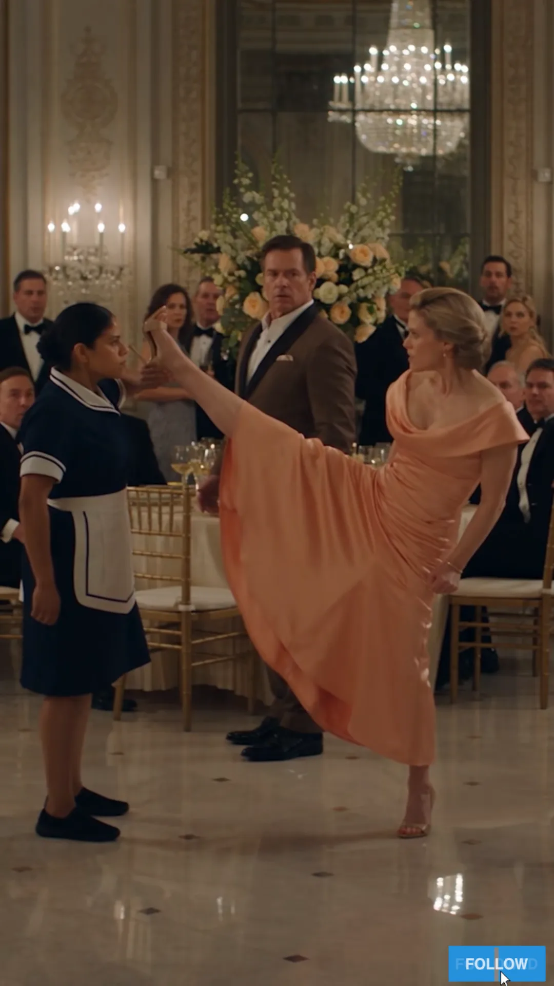 The Maid Who Caught the Bride-to-Be’s Kick—and Exposed Everything She Was Hiding