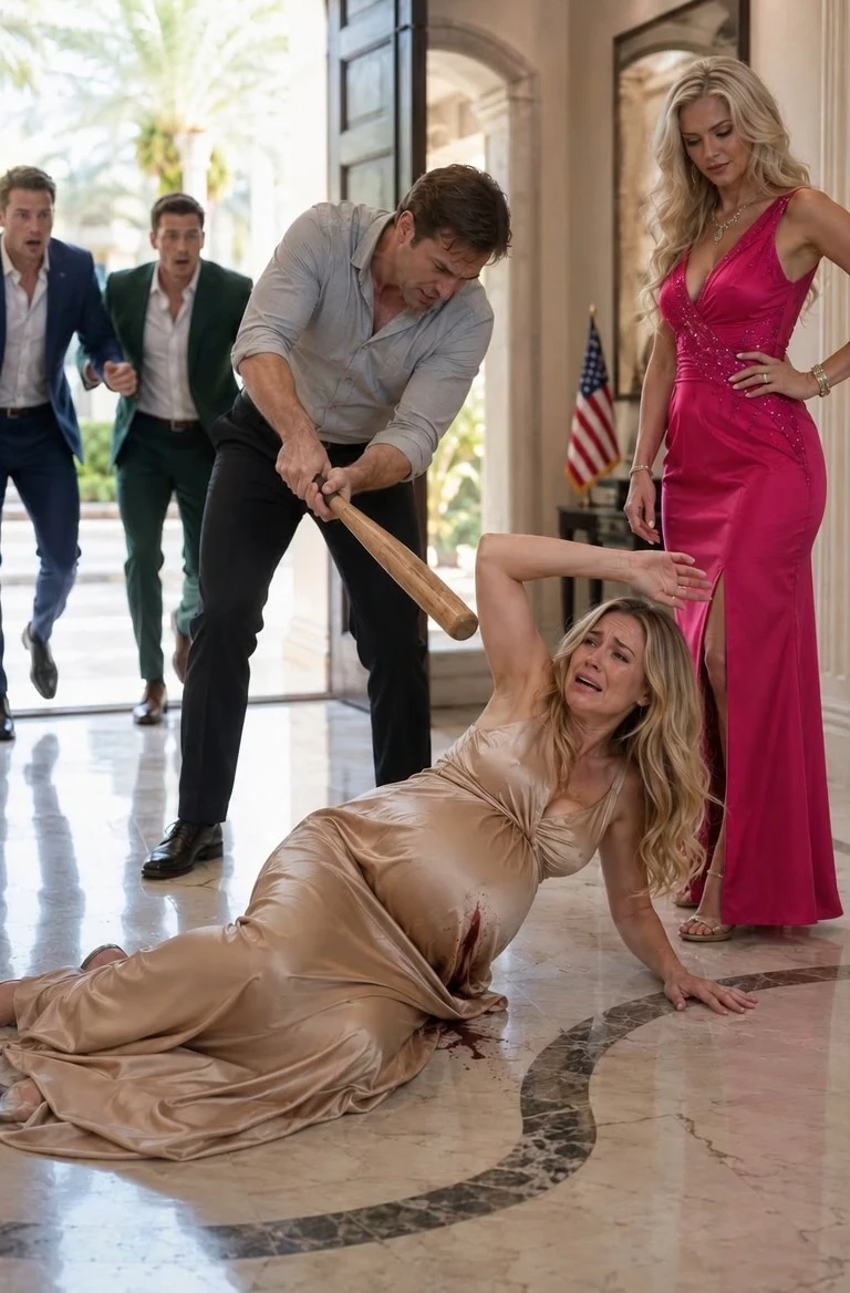 He Beat His Pregnant Wife for His Mistress, Not Knowing Her Three Billionaire Brothers Were Watching Outside