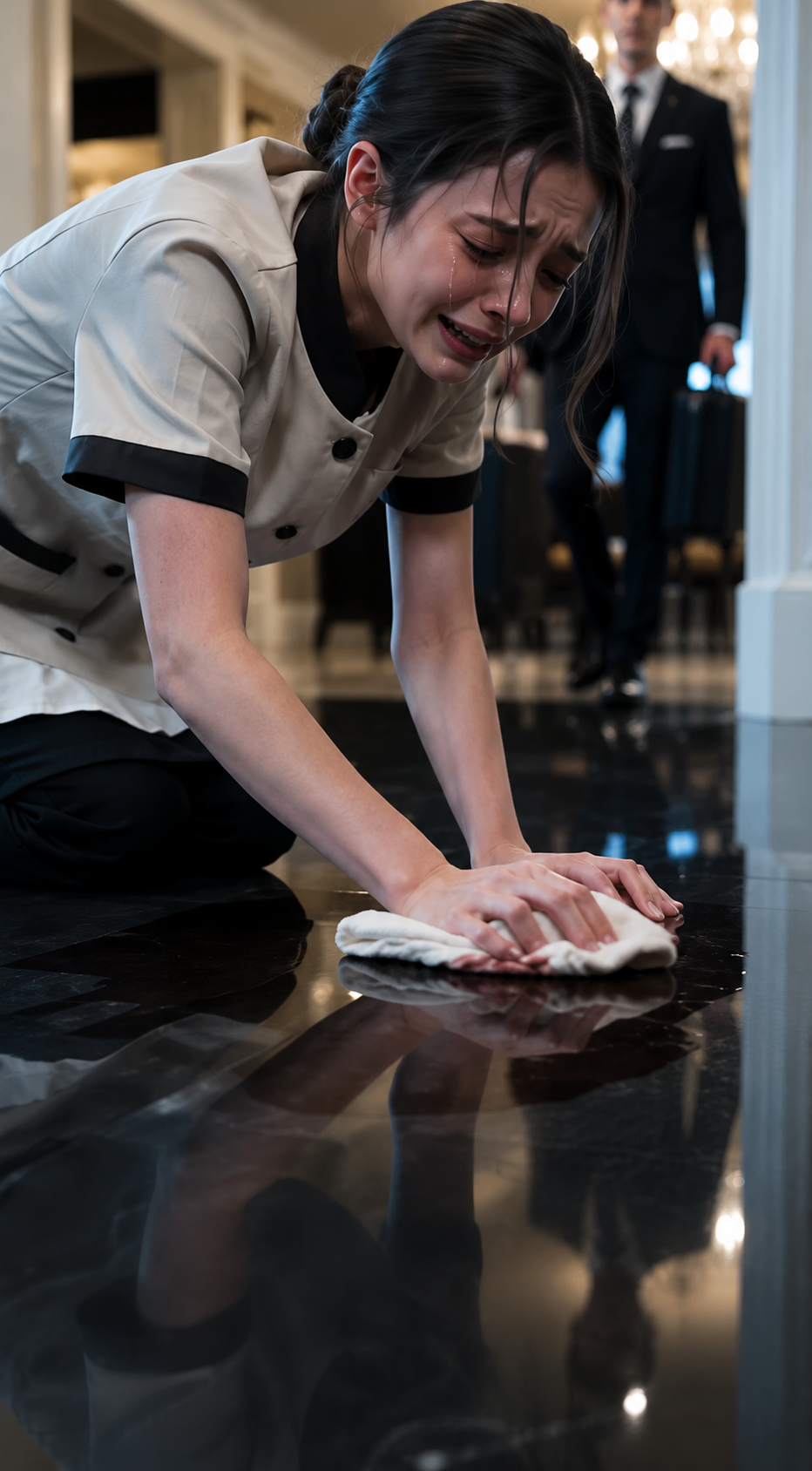 THE BILLIONAIRE FROZE WHEN THE MAID APOLOGIZED... BECAUSE HE RECOGNIZED HER VOICE