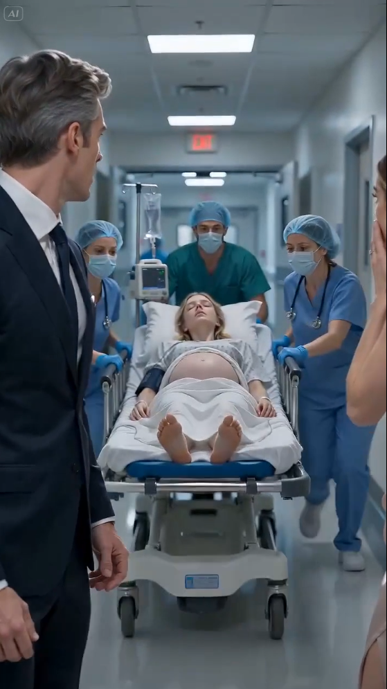 HE BROUGHT HIS MISTRESS TO THE HOSPITAL—THEN SAW HIS PREGNANT EX-WIFE DYING ON A GURNEY