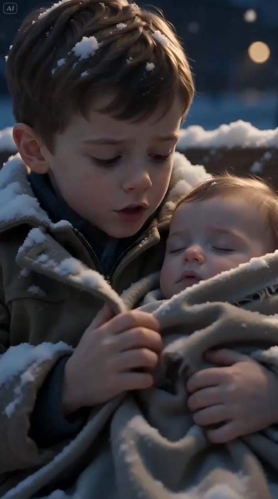 Frozen Boy Found in Snowstorm Protecting Sister Until Help Arrived