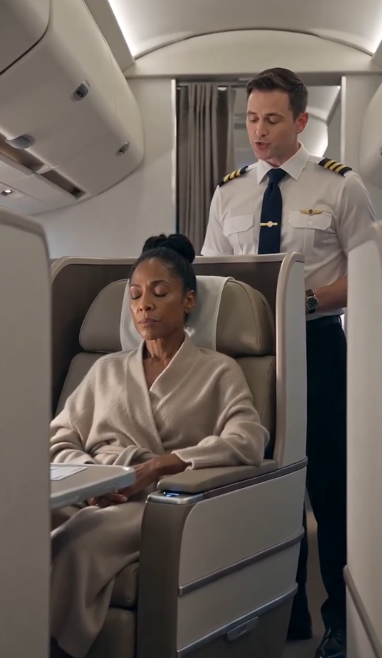 They Threatened To Drag Her Out Of First Class In Front Of 180 Passengers. None Of Them Knew She Held The Power To Save Or Destroy The Entire Airline.