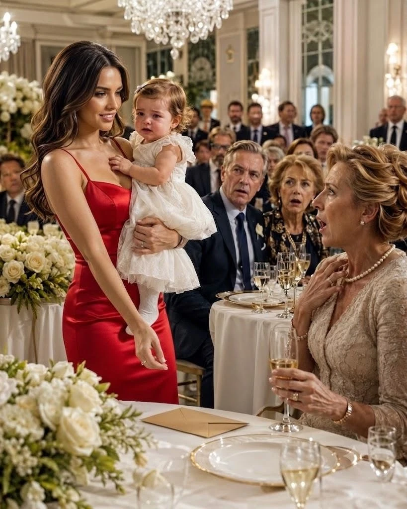 At my daughter’s first birthday, my mother-in-law raised her glass in front of everyone and questioned whether Lucía truly belonged to my husband—just because my baby had blue eyes.