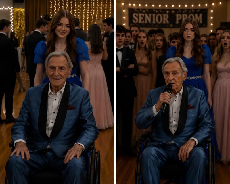 I went to my graduation with my grandfather in a wheelchair, and my classmates started laughing and making fun of us. But everything changed the moment my grandfather walked up to the stage, took the microphone, and said just five words…
