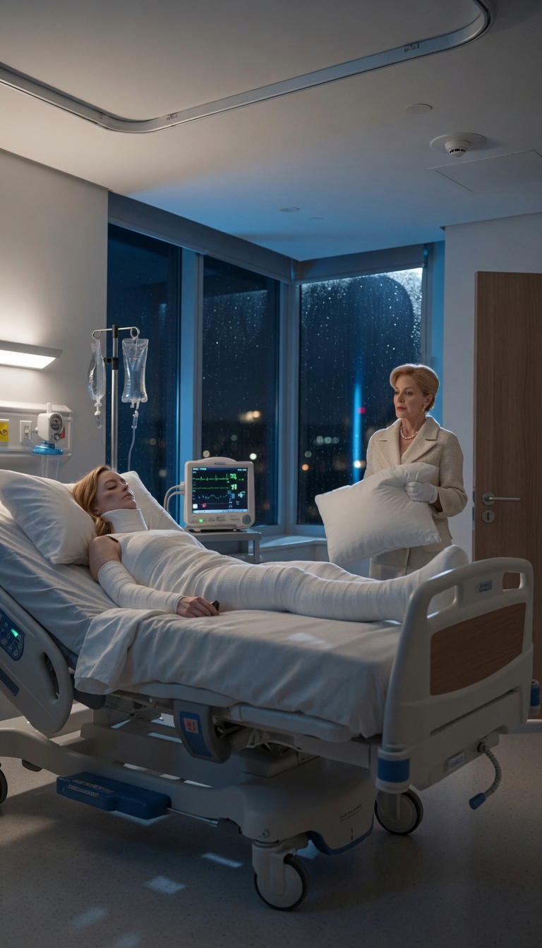 "You Should Have Died.” My Mother-in-Law Tried to Smother Me in My ICU Bed, Thinking I Was Paralyzed and Mindless—Never Knowing My Hidden Recorder Was Capturing the Confession That Would Destroy Her Son Too