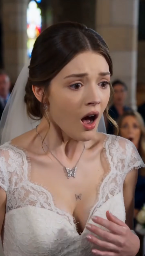 The Mysterious Mark Under the Wedding Dress