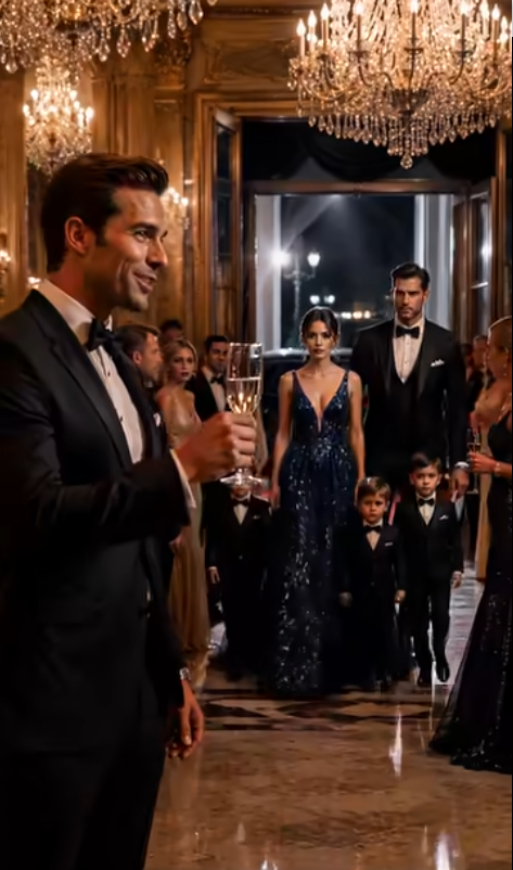 “Let her come,” Ryan Mitchell said with a cold laugh, raising his champagne glass beneath the glittering chandeliers of the Beverly Hills Grand Hotel. “Tonight, everyone gets to watch what failure looks like.”