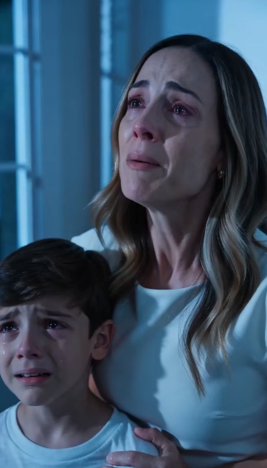 The woman in red tried to hide the child… But when the mother said, “He’s your son,” Javier froze.