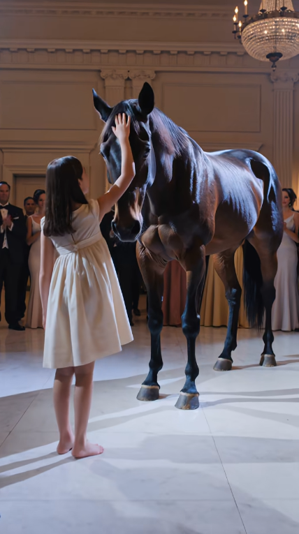 She Touched The “Killer” Horse… Then Named Her Father’s Killer