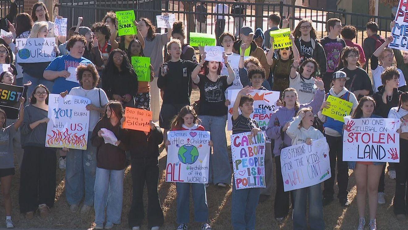 Oklahoma Superintendent Suspends 122 Students After Anti-ICE Walkouts Spark School Discipline Debate
