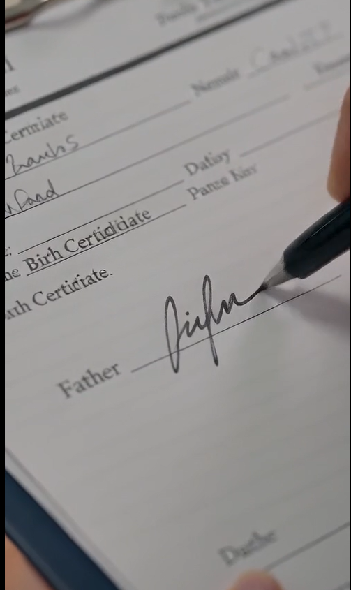 MY HUSBAND ABANDONED ME AND OUR NEWBORN AT THE HOSPITAL—THEN A TATTOOED STRANGER SIGNED THE “FATHER” LINE… AND REVEALED THE SECRET THAT BROUGHT MY EX-HUSBAND TO HIS KNEES