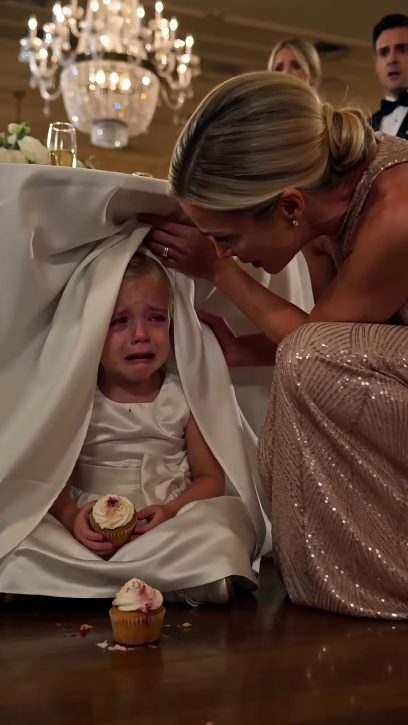 I Found My 4-Year-Old Daughter Hiding Under a Table at Her Father’s Wedding—What the Bride Said Changed Everything