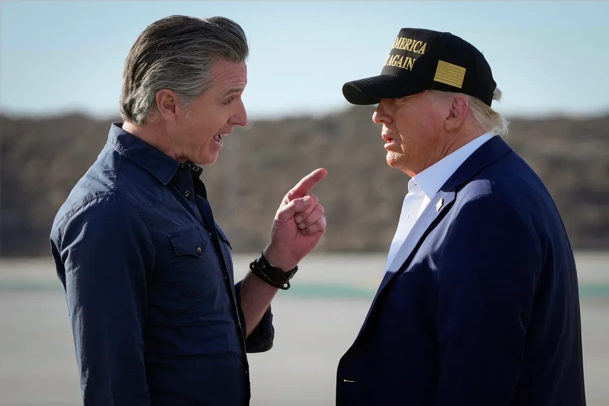NEWSOM CALLS FOR 25TH AMENDMENT TO BE INVOKED AGAINST TRUMP