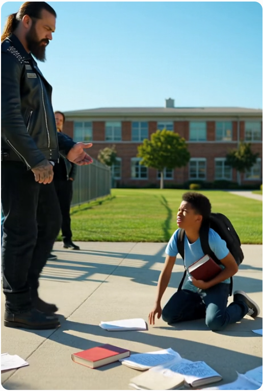 Bullies Target New Kid—Then Bikers Arrive and Everything Changes...CN