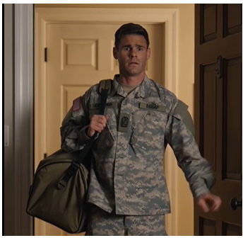 For one second, the soldier forgot how to breathe...CN