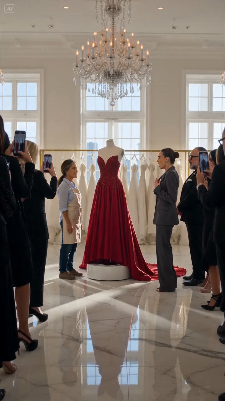 The Woman Who Sewed The Dress They Tried To Steal*** K8568