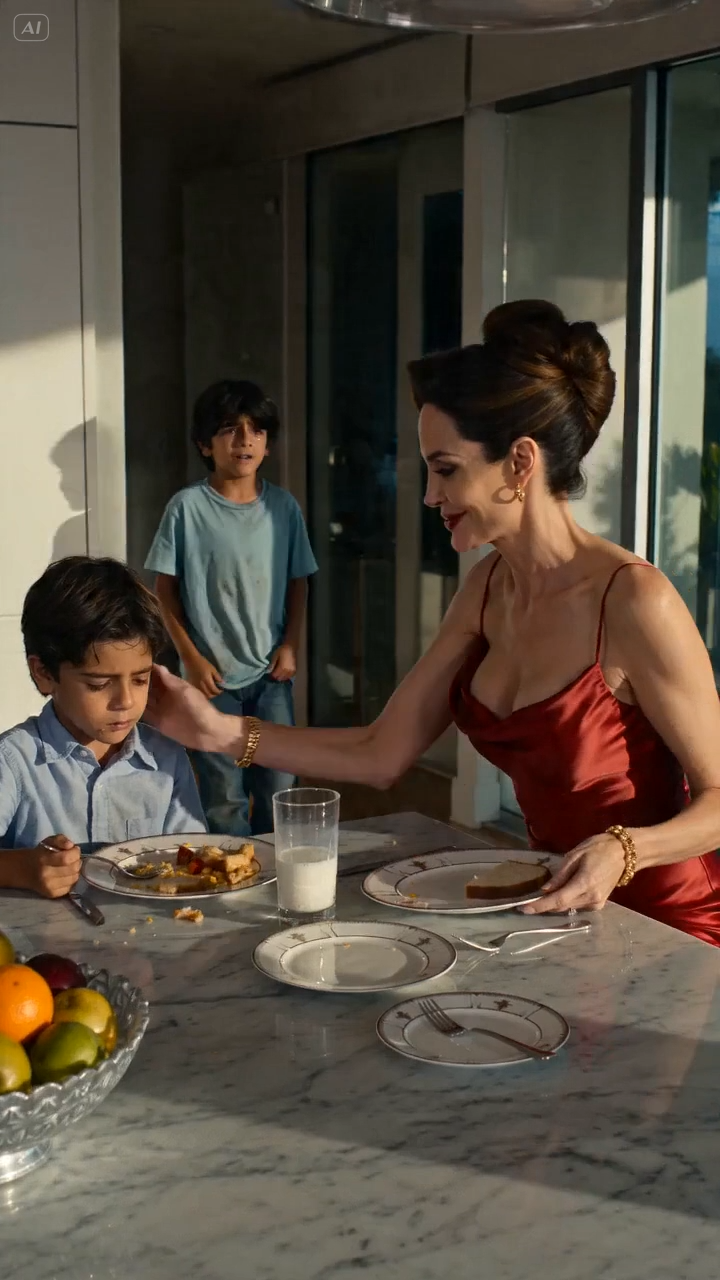At Breakfast, His Silence Broke the Beautiful House Wide Open.7443